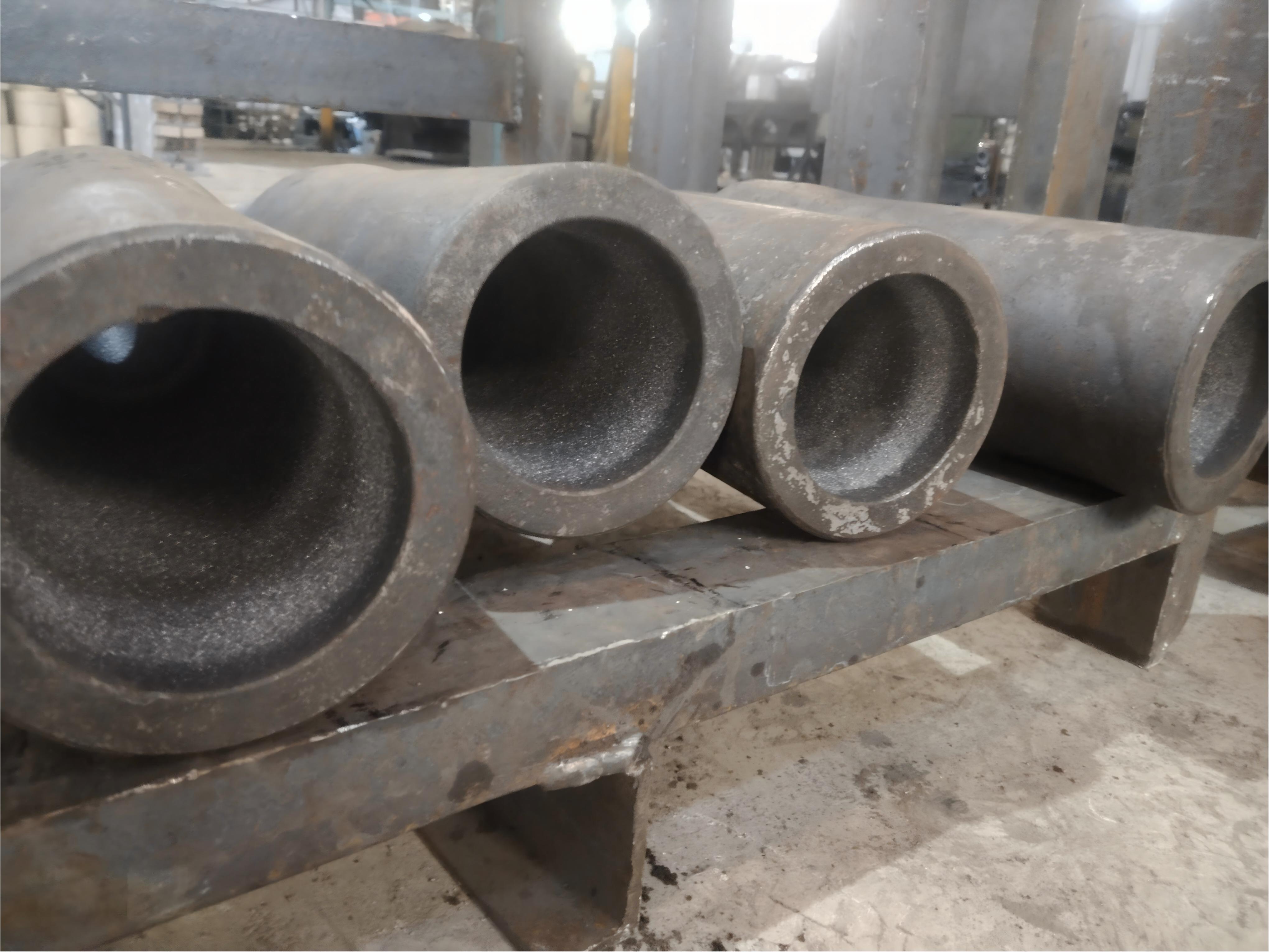 Artillery Shell Case Sand Blasting Effect 3 - Precision Surface Treatment