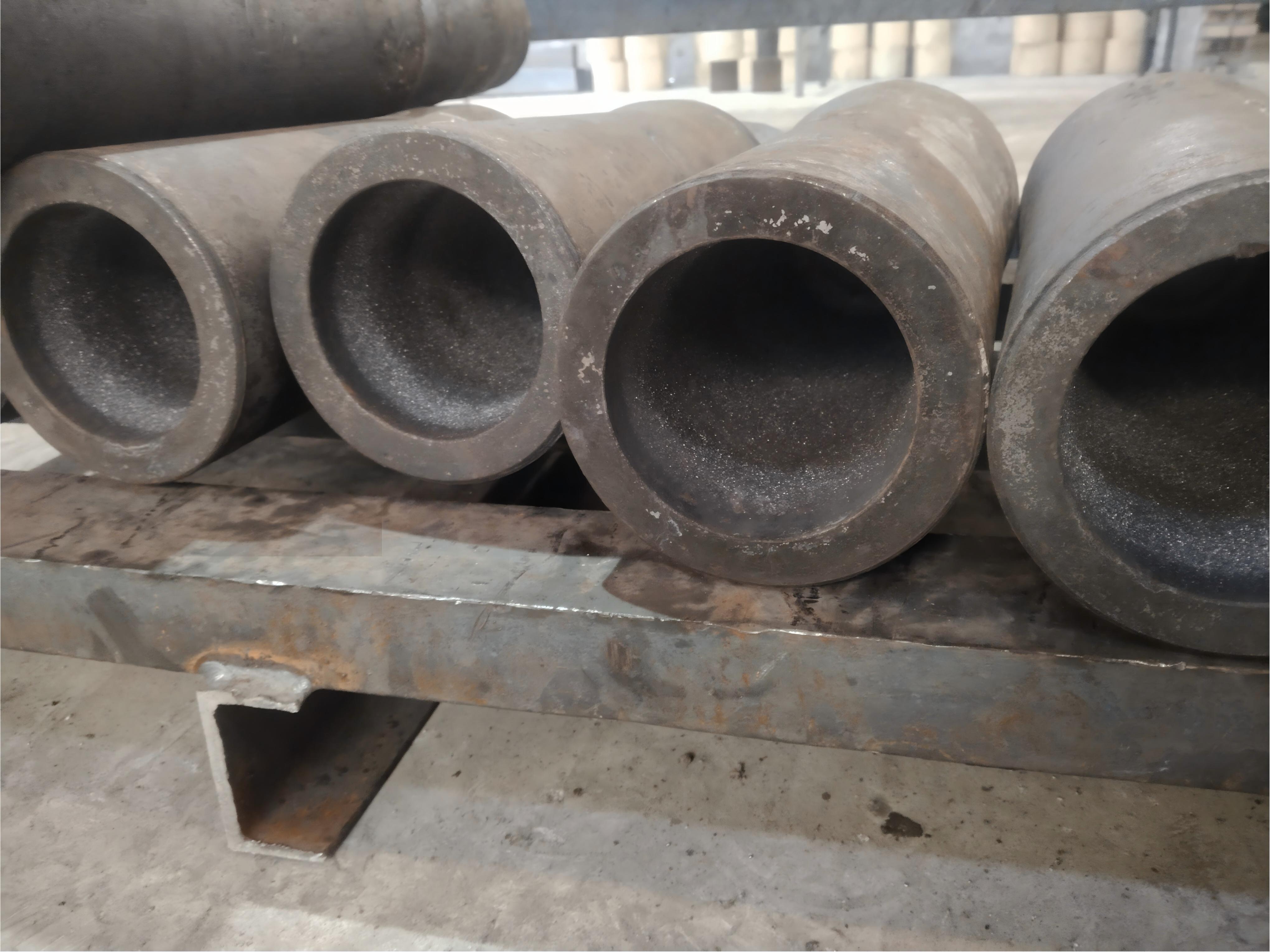 Artillery Shell Case Sand Blasting Effect 4 - Precision Surface Treatment