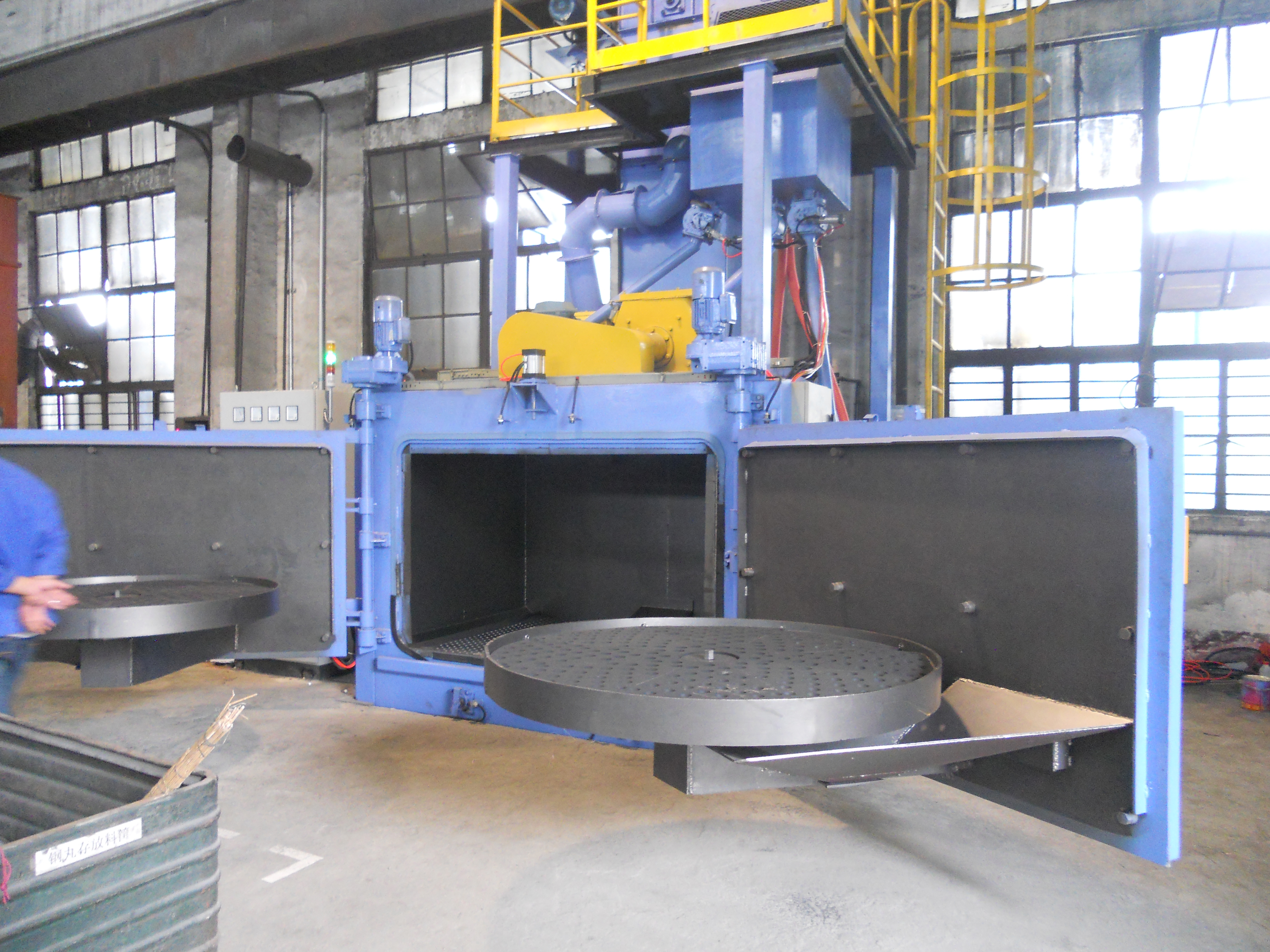 Custom Rotary Table Shot Blasting Equipment Details Rotary Table Shot Blasting Machine Showcase and Applications