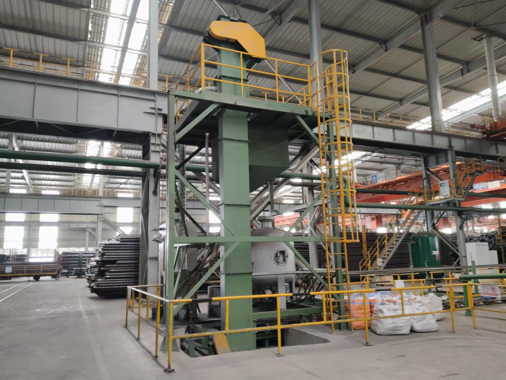 Steel Pipe Internal Surface Blasting: Efficiency and Quality Control